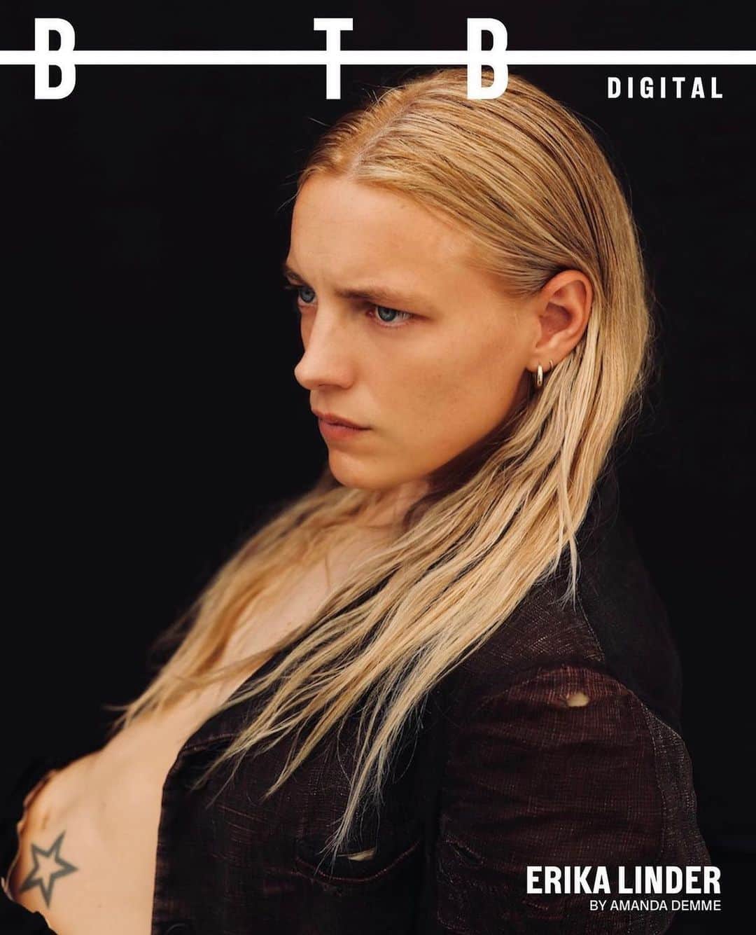 エリカ・リンダーのインスタグラム：「@behindtheblinds cover story 📷 by my dear friend @amandademme」