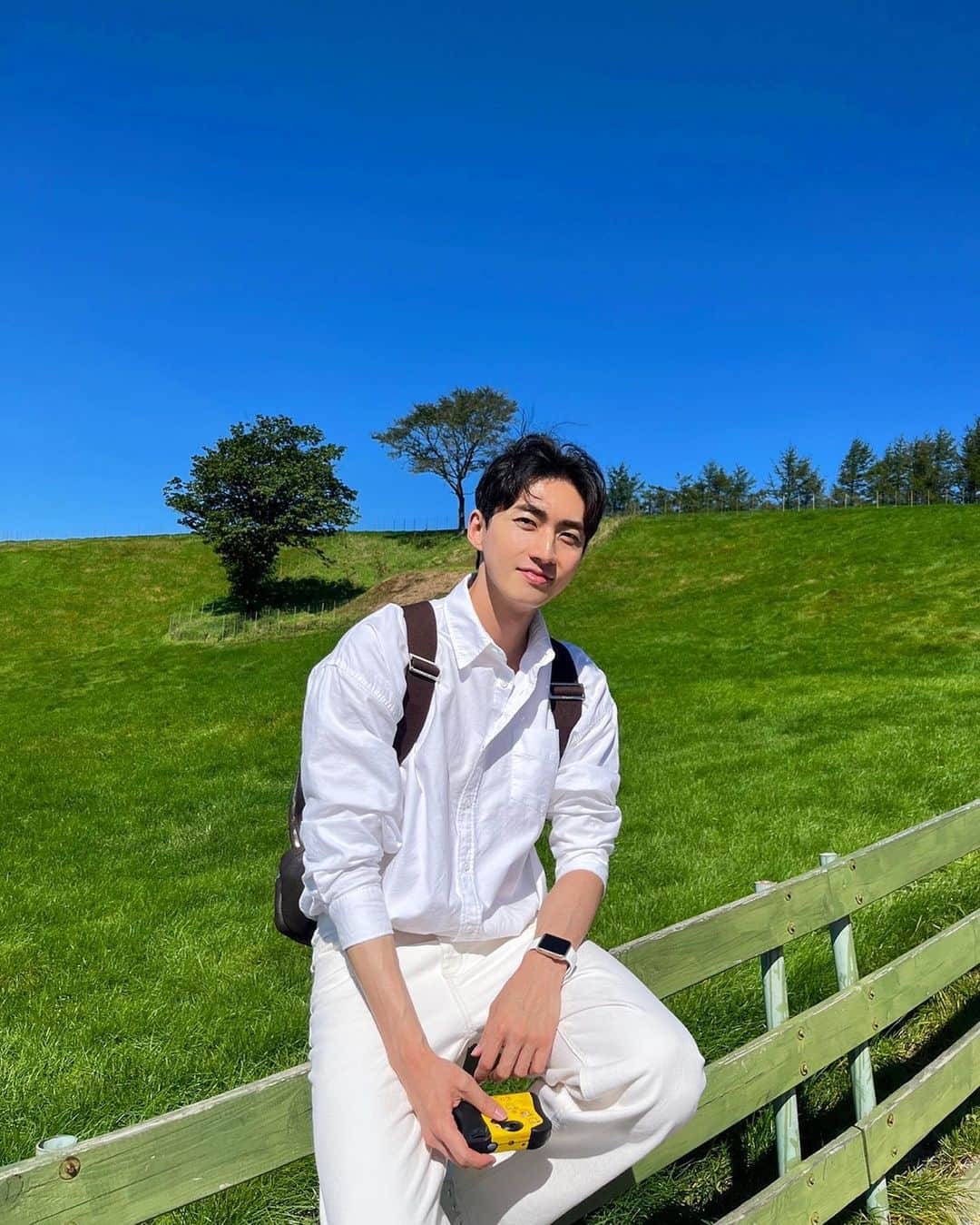 ペク・ミニョンのインスタグラム：「In nature☘️」