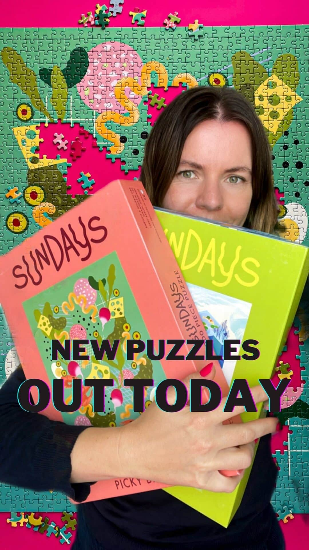 STIL IN BERLINのインスタグラム：「Get them on givemesundays.com 🧩   #sundayspuzzles #givemesundays #puzzlegram #puzzleaddict #puzzles #jigsawpuzzle #puzzlelover」