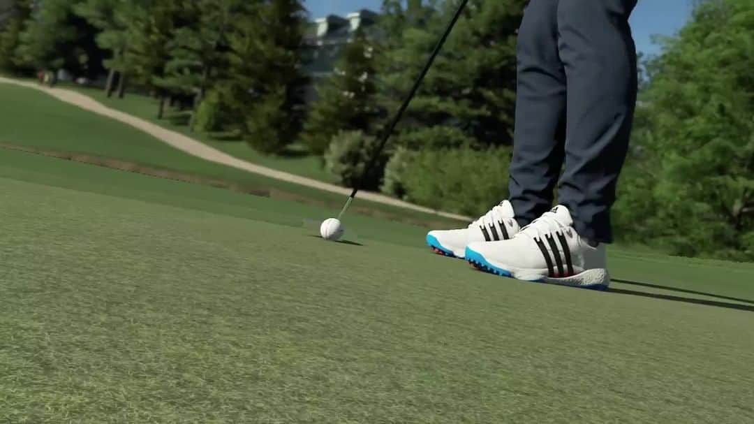 ザンダー・シャウフェレのインスタグラム：「Excited that PGA TOUR 2K23 is here! Play as me, or challenge me on some of my favorite courses!  @pgatour2k #MoreGolfMoreGame」