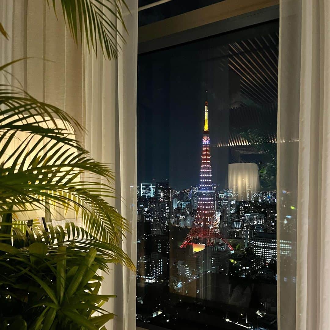ひよんのインスタグラム：「🗼🌳」