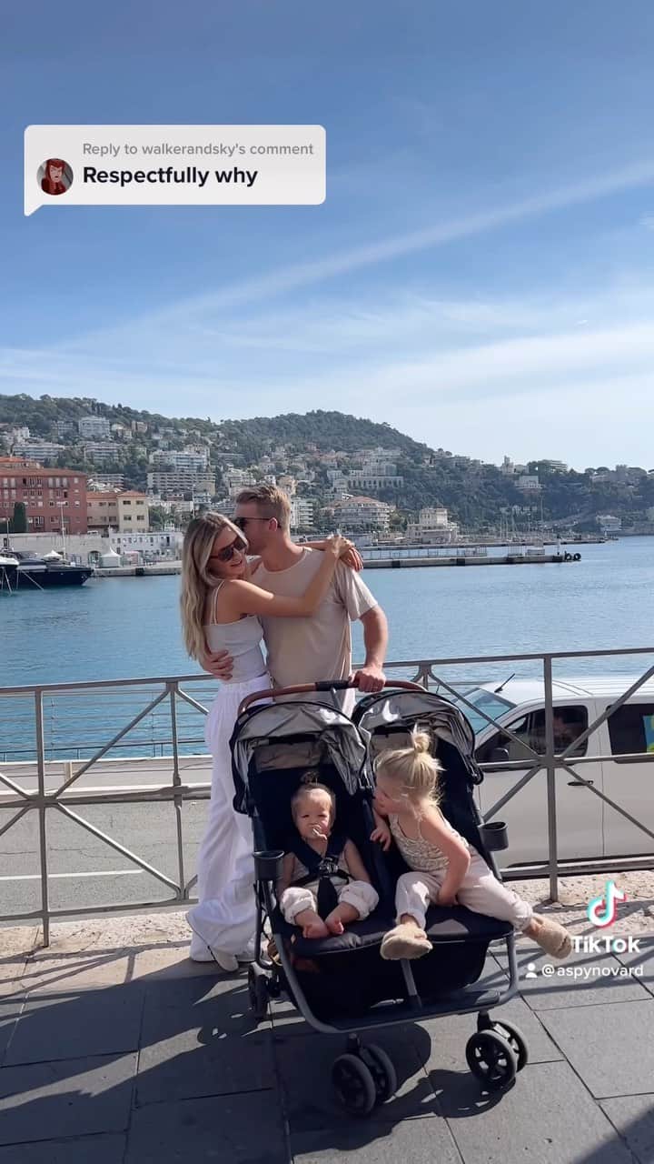 のインスタグラム：「second time visiting nice and it’s even better with my babies!」