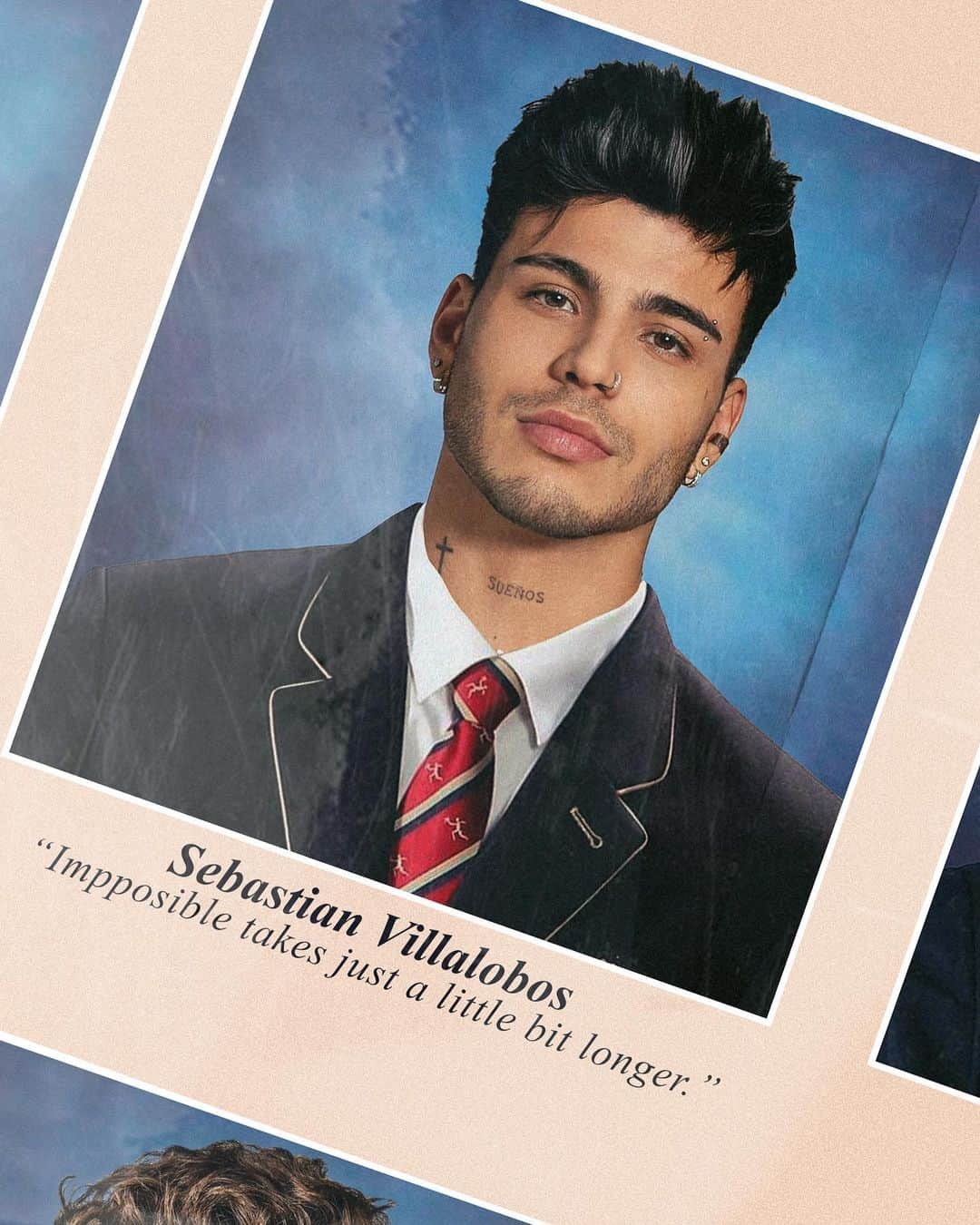 Sebastián Villalobosのインスタグラム：「“Lo imposible sólo tarda un poco más”.  ———————————— Back to school 🏫 ✏️」