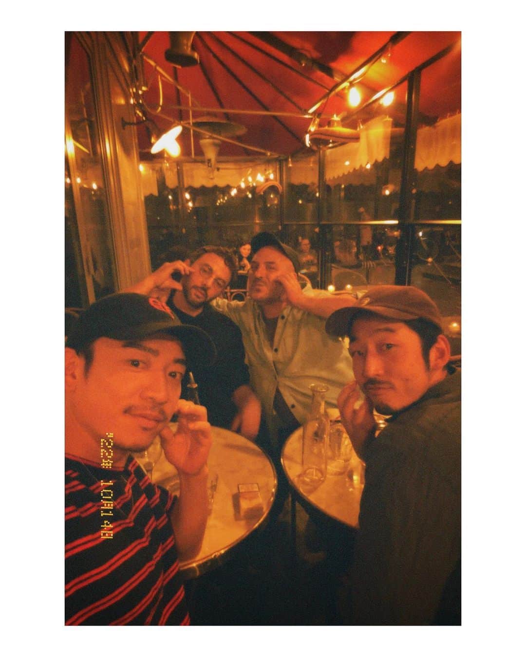 Yusuke Saekiのインスタグラム：「My family🤍  @hrk1496 @roberto___greco @olivierschawalder」
