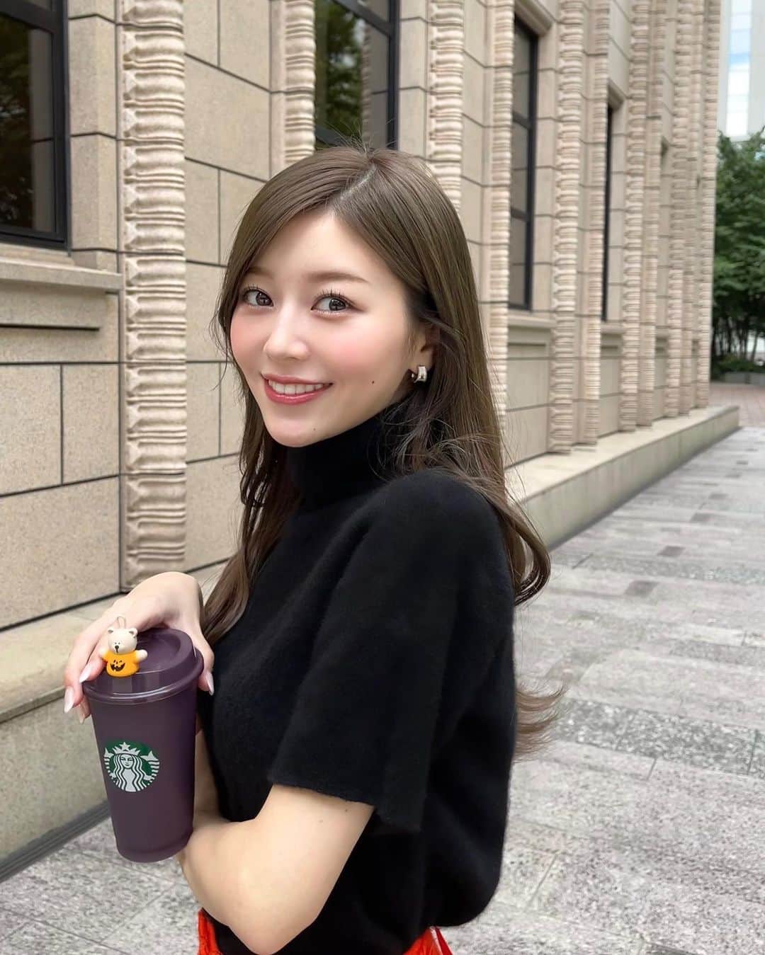 石崎日梨のインスタグラム：「⁡ 早くもHalloween気分~🎃★」