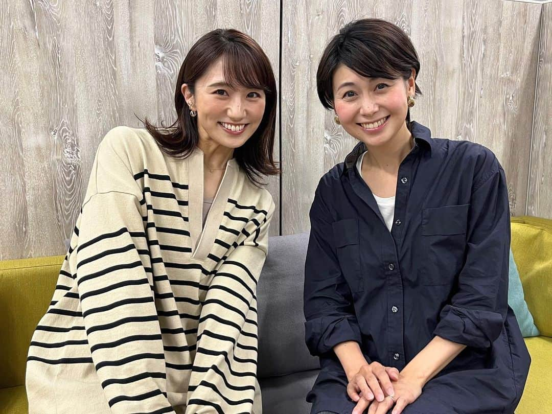 松村未央さんのインスタグラム写真 - (松村未央Instagram)「おかえり〜♡ 同期のあやがアナウンス室に戻ってきました！  ずっと会えなかったのに、2日連続で会えた日✌️☺️  #フジテレビアナウンサー #山中章子 #松村未央」10月15日 14時48分 - mio.matsumura_