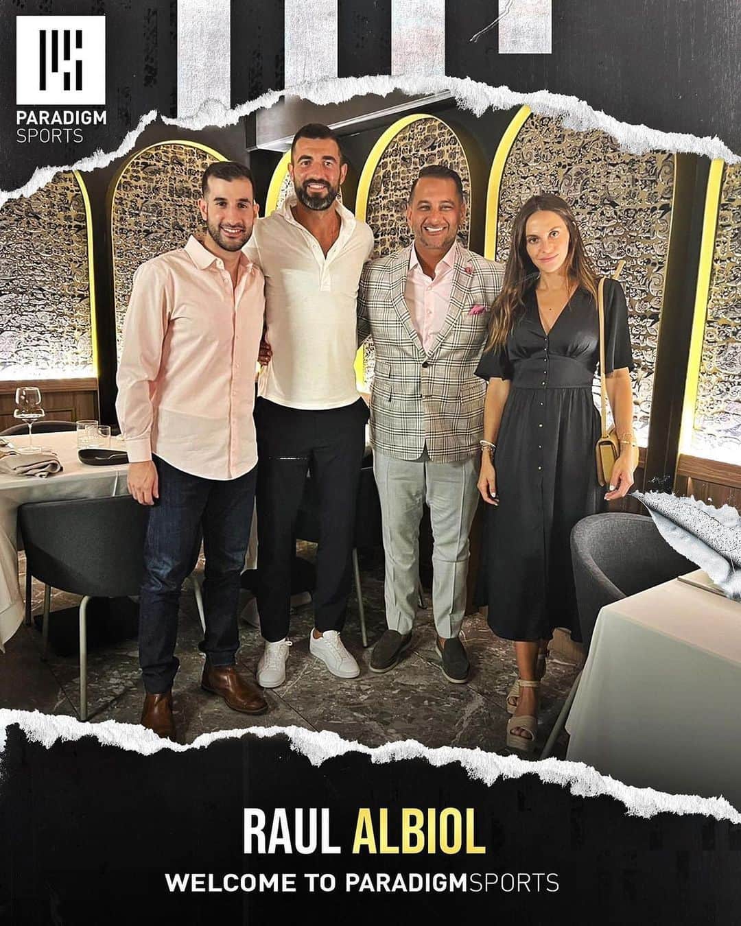 ラウール・アルビオルのインスタグラム：「Muy feliz de poder anunciar que paso a formar parte de la gran familia de @paradigmsports .Gracias @audieattar , @rexabdi y a todo su equipo por la confianza y el respeto hacia mí. ¡Espero que lleguen muchos éxitos trabajando juntos! Lets ‘go 👊🏻」