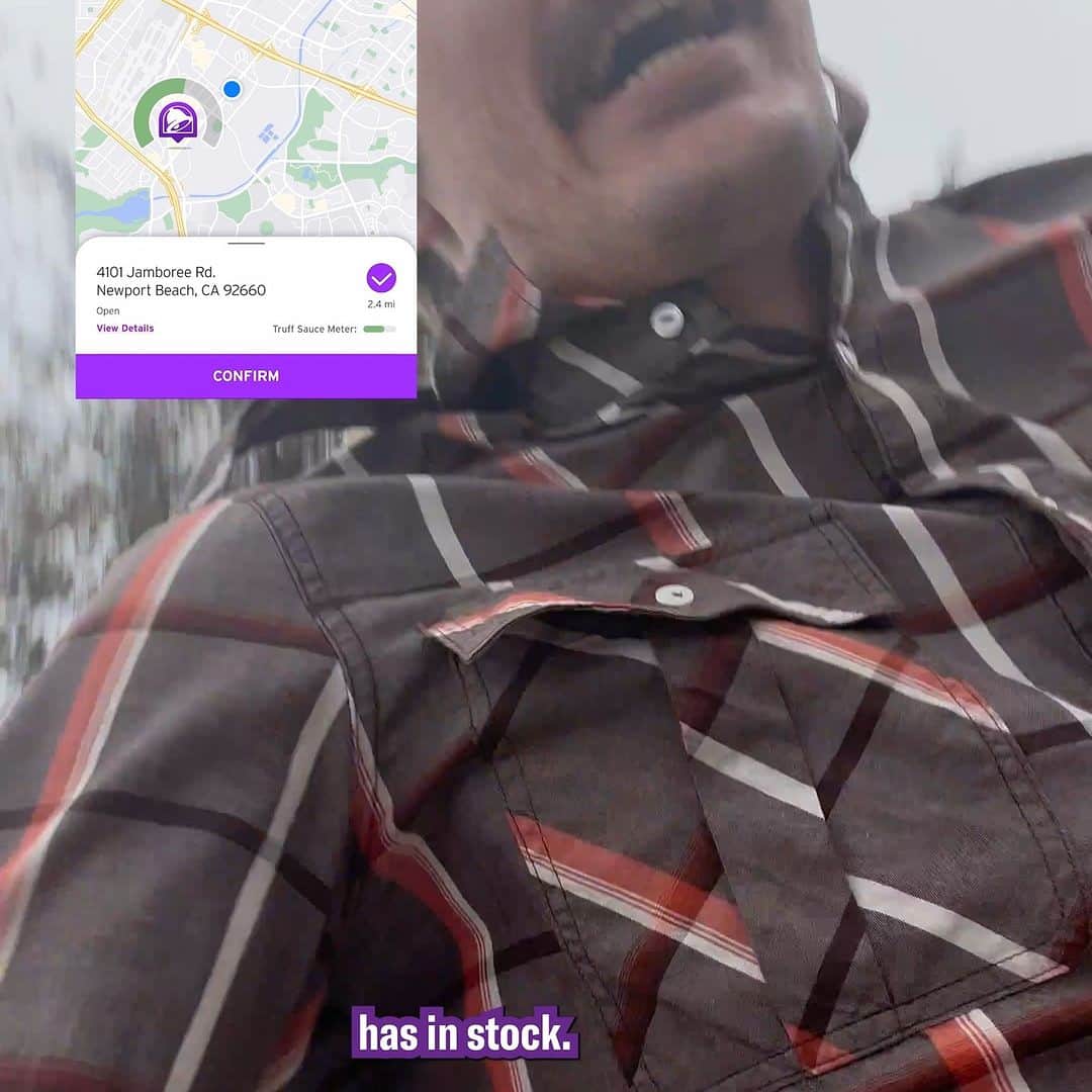 Taco Bellのインスタグラム：「Check the Truff Tracker in the app to see which stores still have Truff Sauce before it’s too late.」