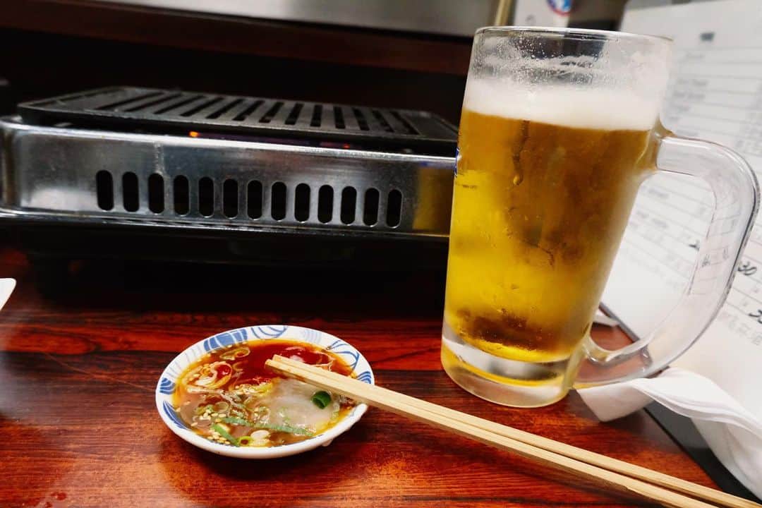ケツのインスタグラム：「西成  #焼肉 #寿司 #はしご #タレンチ芝田 #1番ブスの芸人 #xt30ii  #無断転載禁止」