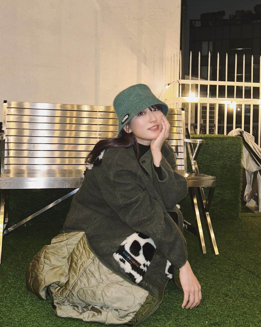 にこのインスタグラム：「一目惚れしたボウシとウワギ」