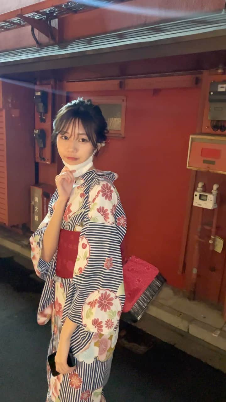 杉浦みずきのインスタグラム：「ちょっと夏を思い出しただけ #ナイトオンザプラネット」