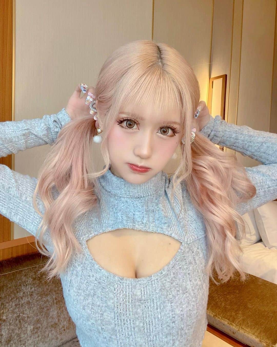 あいめろ姫のインスタグラム：「ちゅいんてーる🫠💕🫶🏻」
