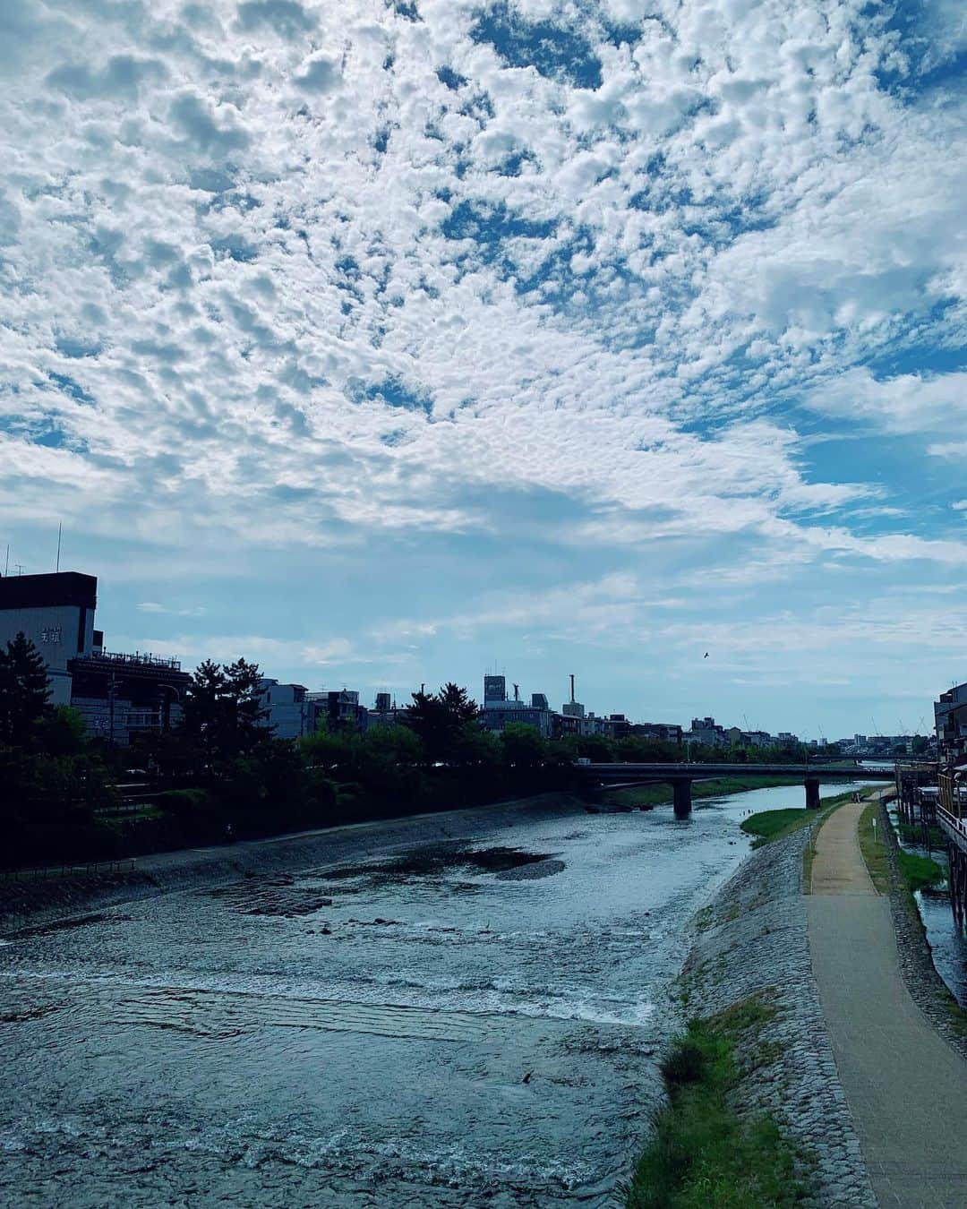 小西真奈美さんのインスタグラム写真 - (小西真奈美Instagram)「ずっと行ってみたかった京セラ美術館。  大人の遠足 part3 の続き😊  建物、展覧会、カフェ、全てが素敵でしたし、 気候やお天気に恵まれて、 めちゃくちゃ素敵な空と雲にも出会えて、 最高でした。  ずっとやってみたかった事をひとつずつ叶えていく。 "大人になって良かった"  と思うことのうちの、大きな1つです。  また明日からも、"毎日を大切にして生きていこう！" と思えるパワーを頂きました。  #美術館 #京セラ美術館 #アンディーウォーホル #快晴  #空 #雲 #遠足」10月16日 20時09分 - manami.official