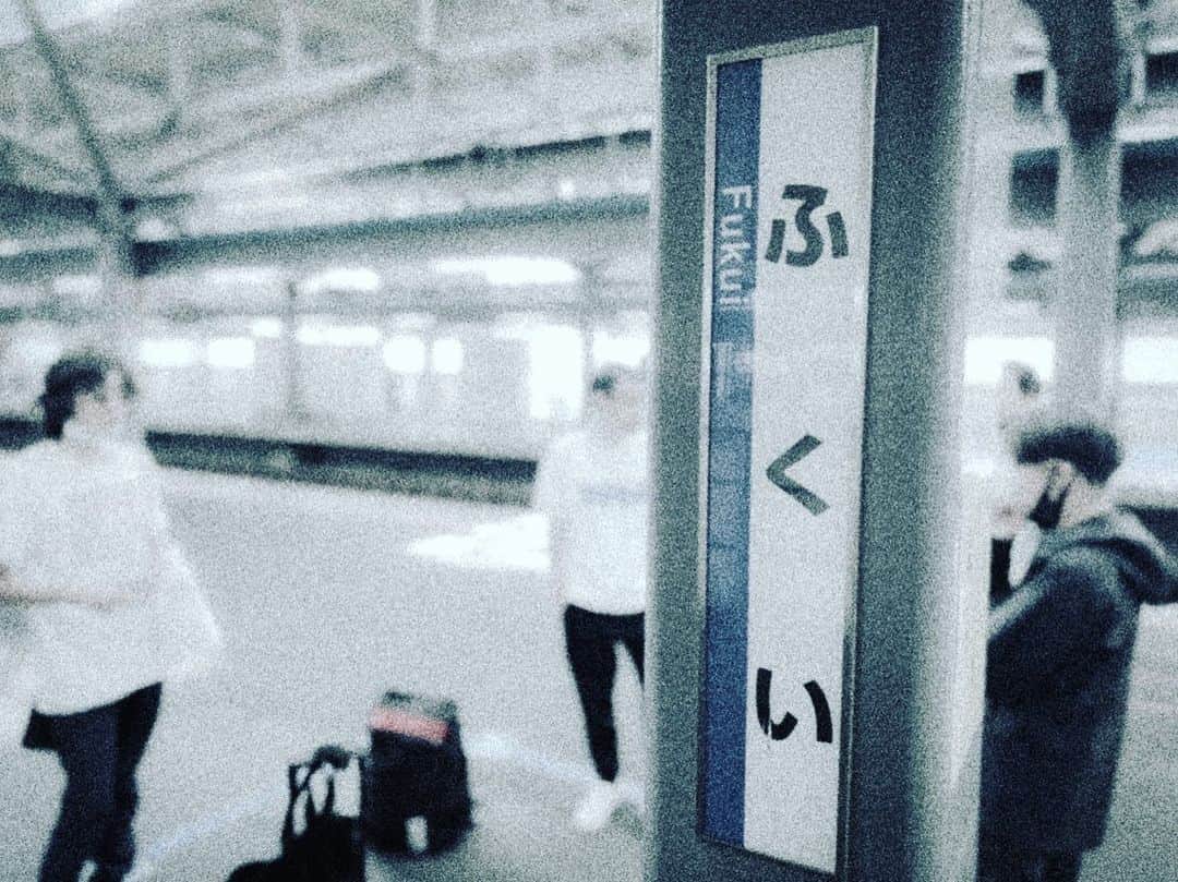 のインスタグラム：「初福井 #SeaOfGreen #TESTSET」