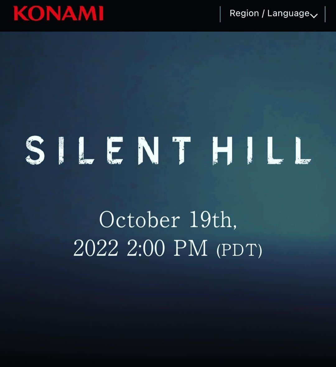 Akira Yamaokaのインスタグラム：「In your restless dreams, do you see that town?   The latest updates for the SILENT HILL series, will be revealed during the #SILENTHILL Transmission on Wednesday, October 19th, at 2:00 PM. PDT」