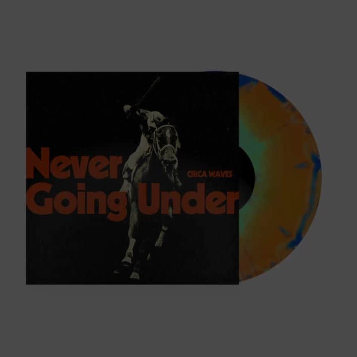 サーカ・ウェーヴスのインスタグラム：「Look at this badass exclusive multicoloured vinyl! Only available on @bloodrecs. Get em now while they’re hot 🔥 https://blood-records.co.uk/products/circa」