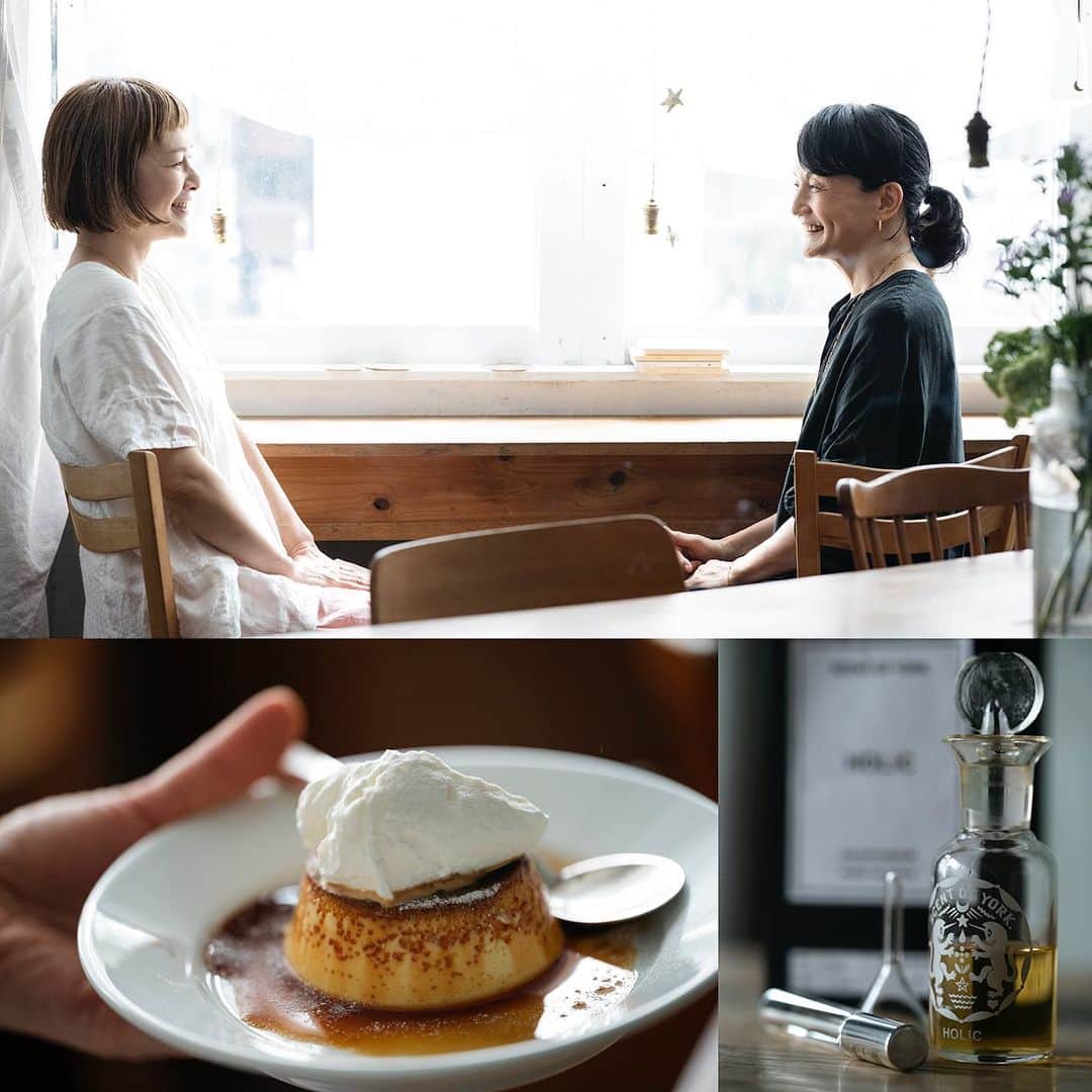 Wakana Babaのインスタグラム：「クロワッサン1079号(東京新名所！特集)定例ページ「お茶の時間」で、ひとりで不定期営業のカフェとサロンをそれぞれ営む高橋美賀さんと山藤陽子さんの対談撮影。それぞれの偏愛と気持ちよさを大事に店づくりをしているおふたりのお話興味深い✨ #wakanababaworks」