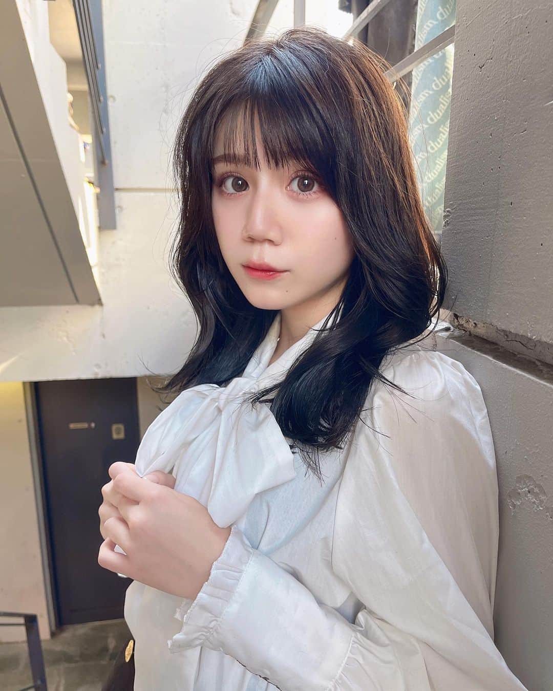のインスタグラム：「・ イベント前に髪の毛綺麗にしてもらいました~‪‪ とぅるとぅるになった🫶🏻 ・ みんなに会えるから気合い入れちゃう🤧 @k.___keisuke ｻﾝありがとうございましたっ❕ ・ ・  #カットモデル #ヘアセット #るねちょ #堀越琉音 #JK #jk2 #jkブランド #jkの素敵な思い出」