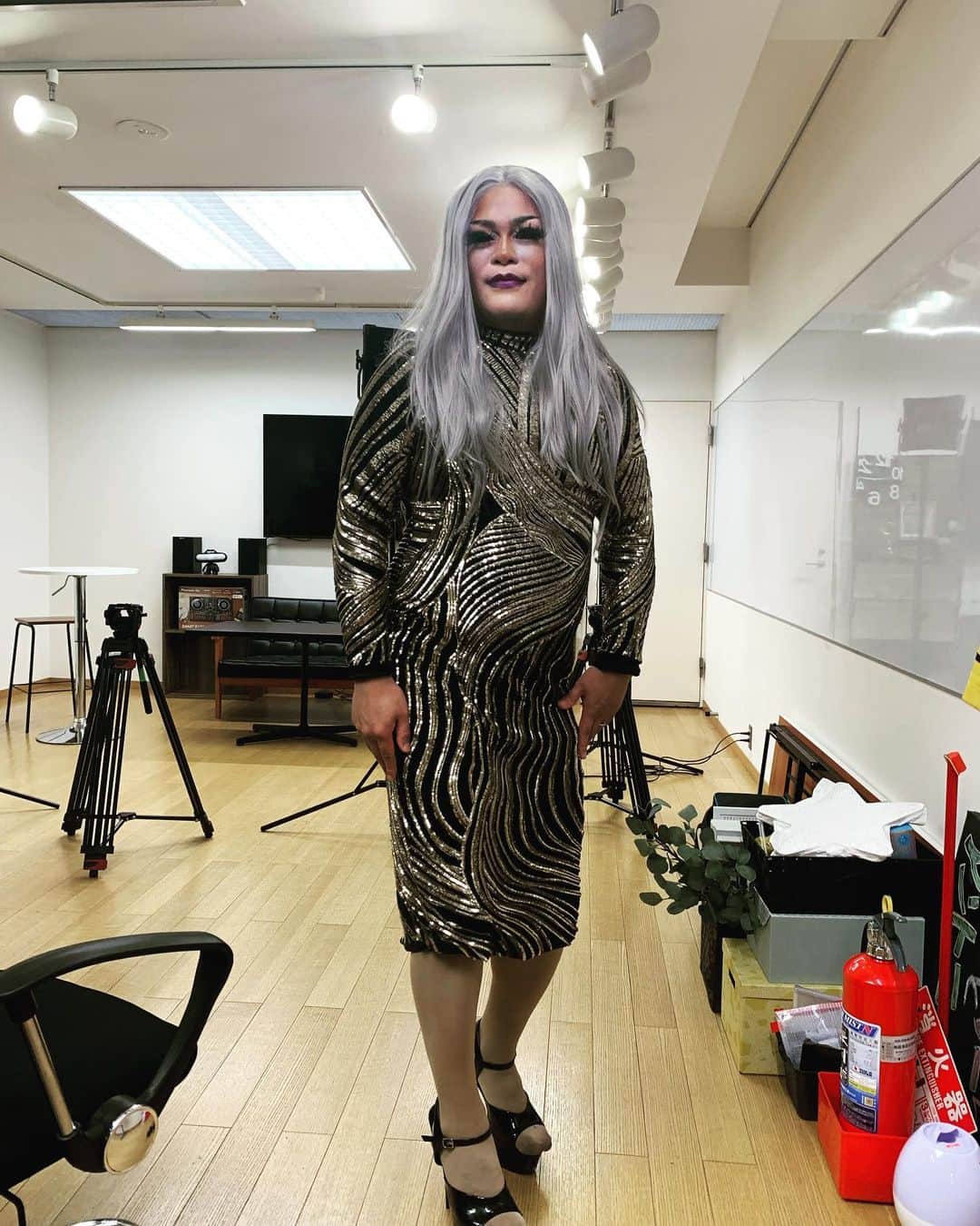 大野大輔さんのインスタグラム写真 - (大野大輔Instagram)「#ドラッグクイーン#ドラッグクイーンメイク youtubeの撮影でドラッグクイーンになった時」11月15日 20時54分 - ohnodaisuke