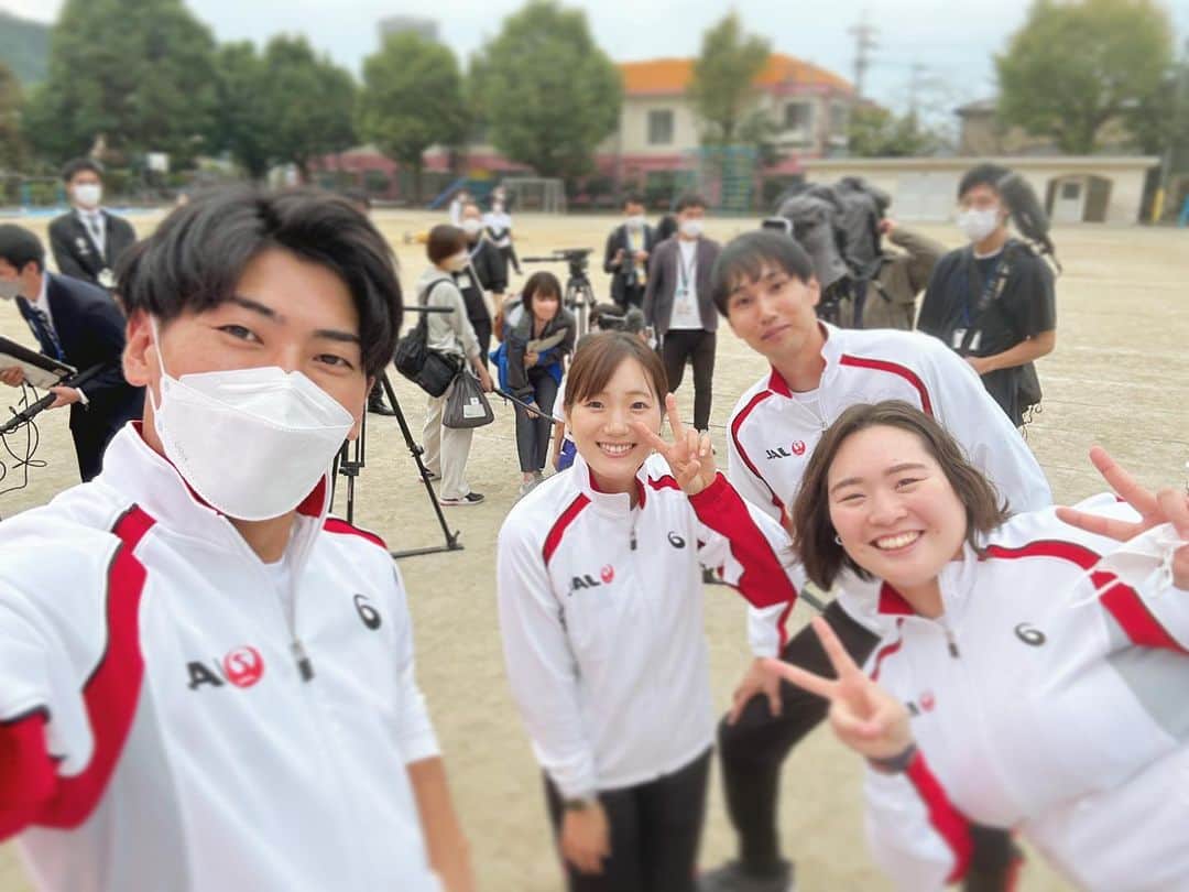 山本凌雅のインスタグラム：「. . . 鹿児島イベント 来年の鹿児島国体に向けて！！ 日帰りも楽しかった」