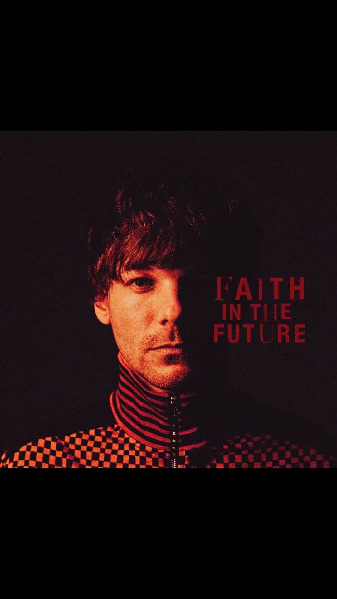 ルイ・トムリンソンのインスタグラム：「Faith In The Future is finally out! This album means everything to me, massive thank you to everyone involved and obviously a massive thank you to you the fans! Can’t wait to tour these songs!! Link in bio.」
