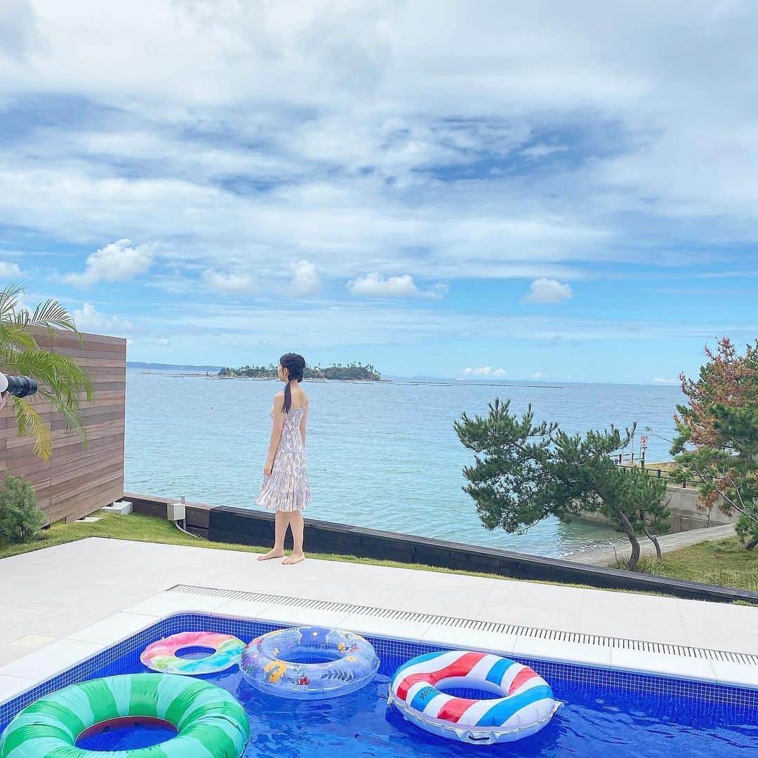のインスタグラム：「天気よく見えるけど 本当は雨降ってたー☁  #福岡 #糸島」