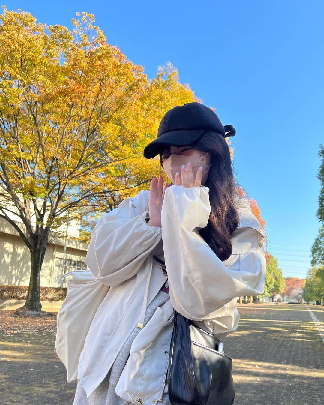 尾野寺みさのインスタグラム：「みんなに秋っぽさをお届け🍂」
