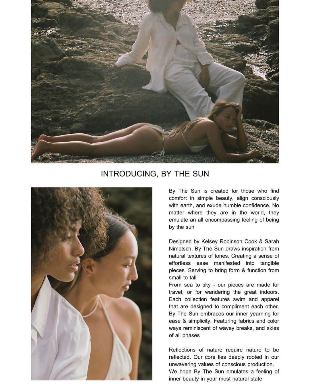 ケルシー・ロビンソンさんのインスタグラム写真 - (ケルシー・ロビンソンInstagram)「Drop 01 from my new brand @bythesun__________ is now available 🤍☀️  A whole lot of time, passion, and love went into the making of these pieces with my partner @sarahnimptsch 👯‍♀️  As always, our signature pant comes in regular and long for all my tall gals 🥂  Link is in the bio! #bythesun」11月12日 4時20分 - krobin32