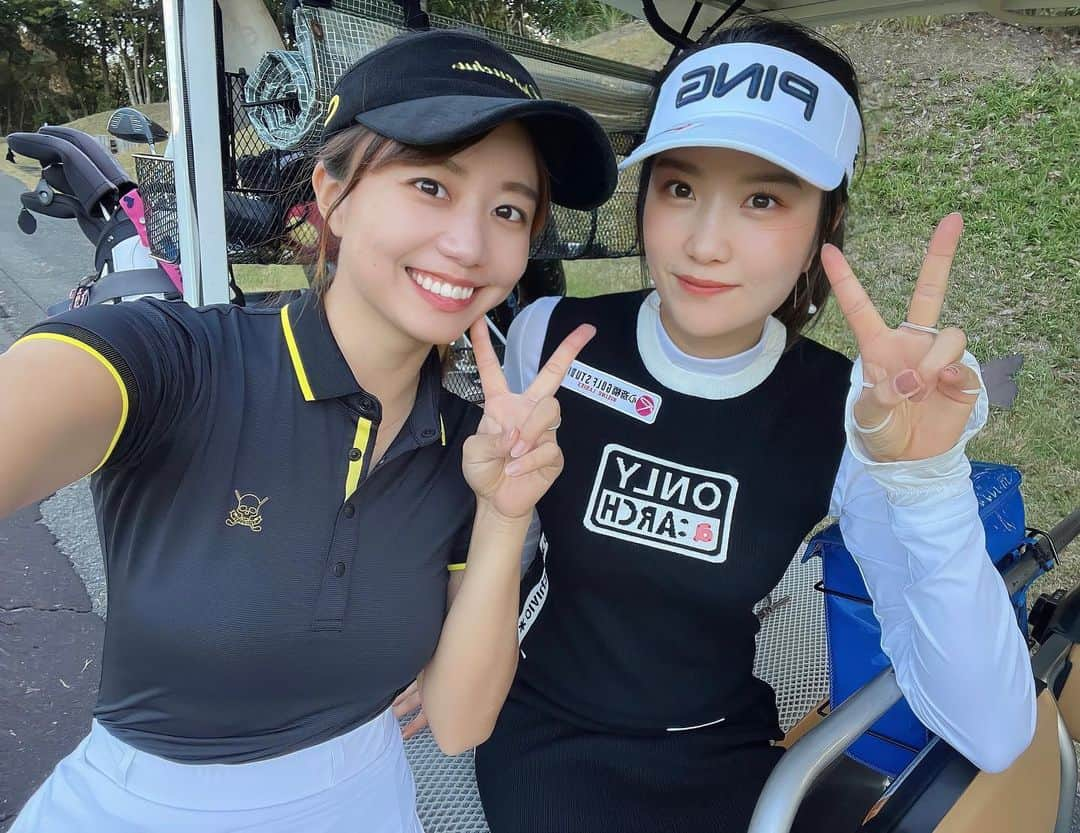 とくさきさんのインスタグラム写真 - (とくさきInstagram)「@kanonmatsubara1 ちゃんとゴルフ⛳️💕 急遽誘ったのに来てくれて嬉しかった〜😆 . パワフルなスイングなんだけど、普段はふわふわしてるキャラだからほんとギャップがかわいい😍❤️ .  #ゴルフ#ゴルフ女子#golf#golfgirl#golfswing#ゴルフスイング#sports#スポーツ#スポーツ女子#골프#골프여자#尔夫球#高尔夫#ゴルフウェア#golfwear」11月12日 19時46分 - tokusaki_golf