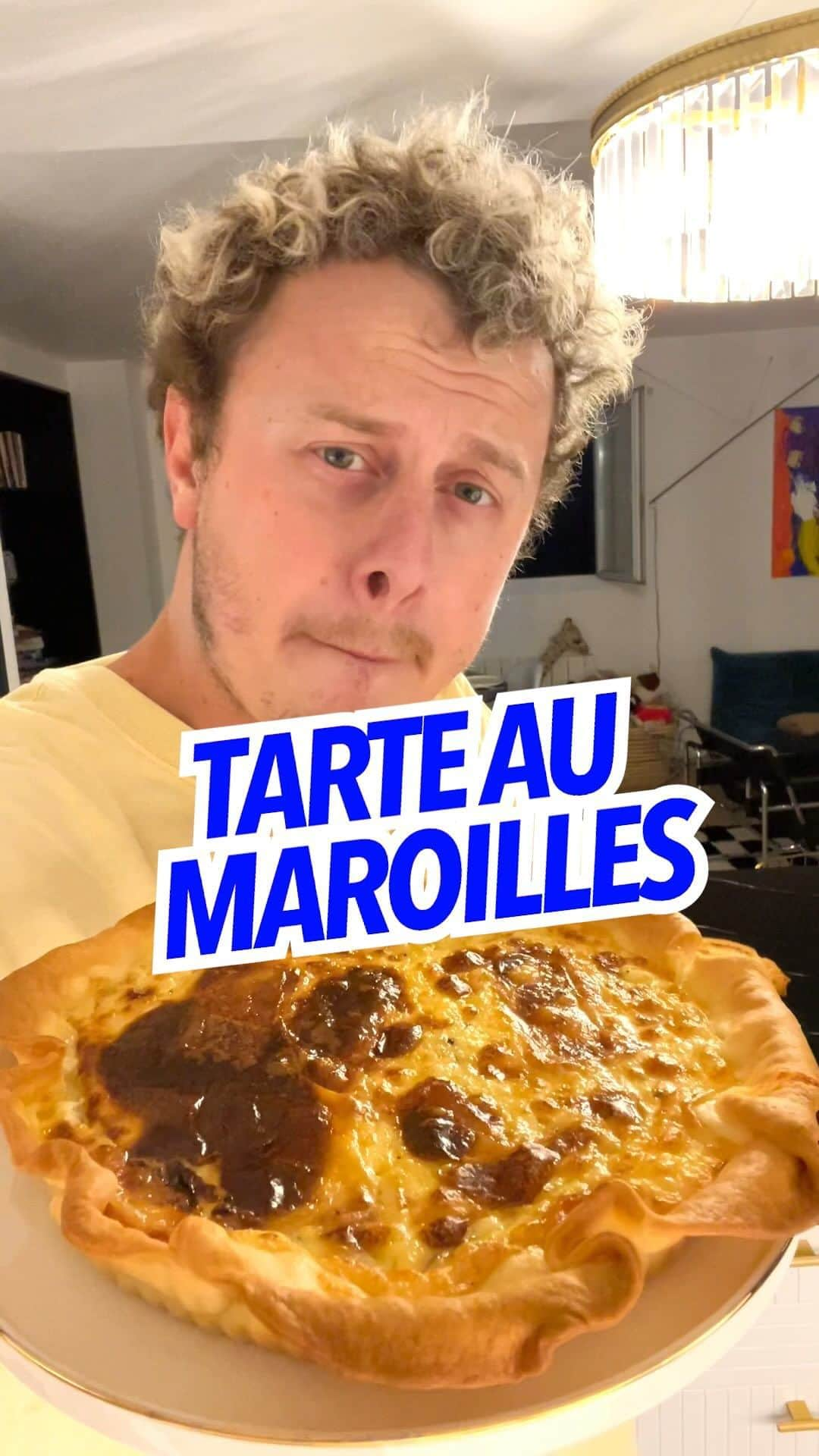 Norman Thavaudのインスタグラム：「Qui a déjà goûté du Maroilles ?🧀 Mes bros de Ch’Nord, dites leur que c’est le meilleur fromage ever svp 😅 LIKEZ ♥️ si vous en voulez d’autres !」