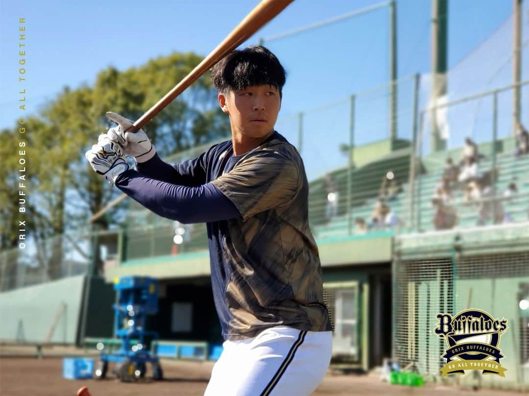 オリックス・バファローズさんのインスタグラム写真 - (オリックス・バファローズInstagram)「#園部佳太 #大里昂生 #宜保翔 #来田涼斗 #野口智哉 #バッティング #日々成長 #秋季キャンプ #高知 #Bs2022 #buffaloes #baseball #ORIX #プロ野球」11月12日 15時26分 - orix_buffaloes