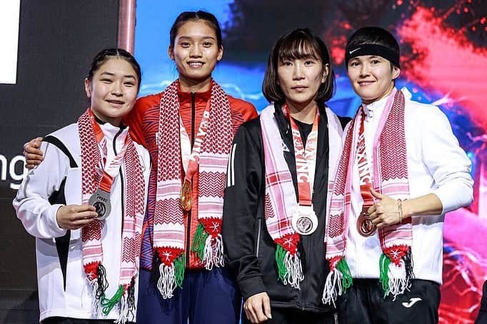 並木月海のインスタグラム：「アジア選手権は2位で終わりました🥈🇯🇴 2位はやっぱり悔しい。 でも今大会で今までにない気持ちや成長に繋がる大会だったと思っています🫡 時差がある中LIVEで観てくださった方や毎回応援メッセージなど送ってくださった方々本当にありがとうございました☺️ 引き続き応援よろしくお願いします🙌🏻」