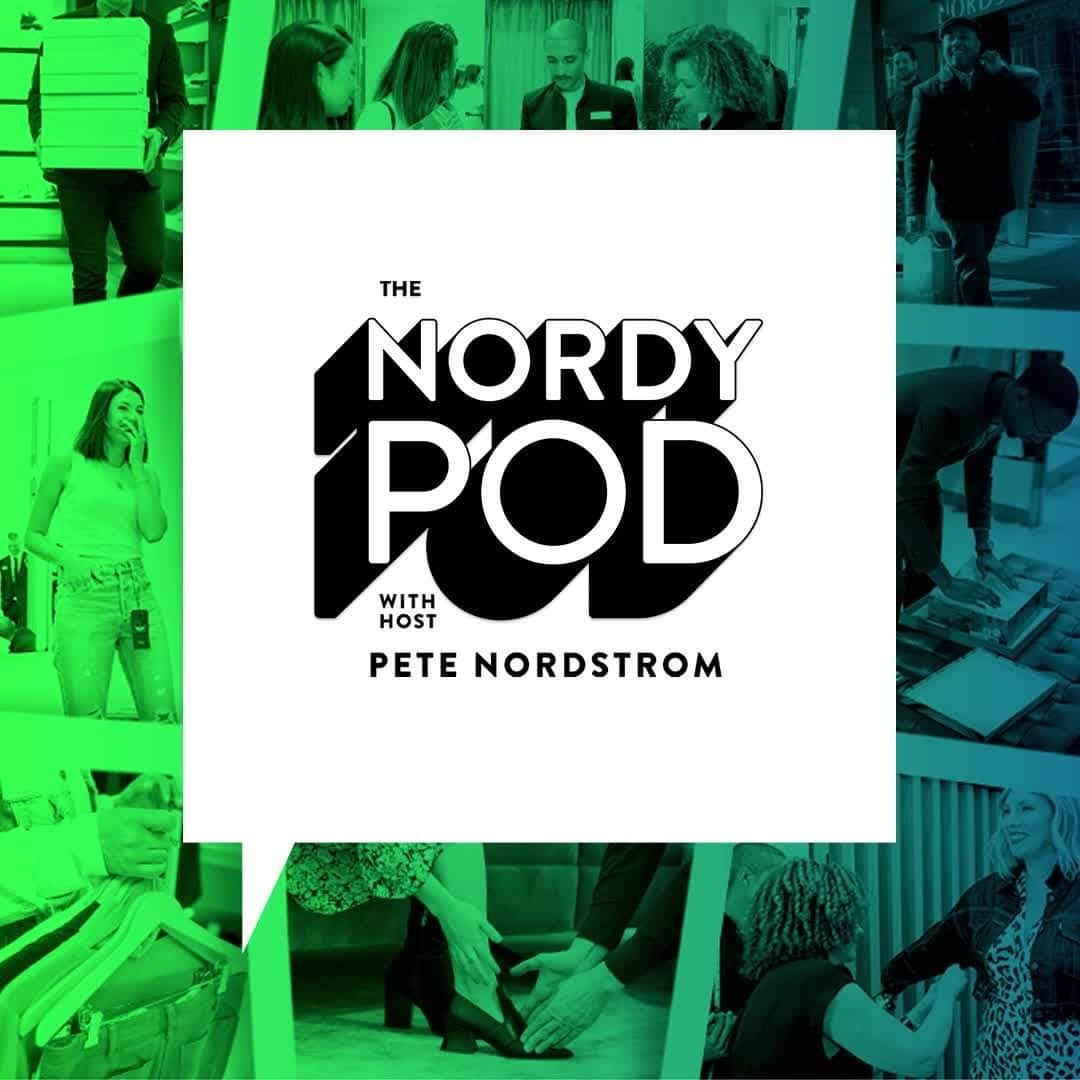 Nordstromのインスタグラム：「🎧This week on The Nordy Pod, customers and employees share their most memorable Nordstrom experiences. Tap the link in bio to listen to episode 21 now!」