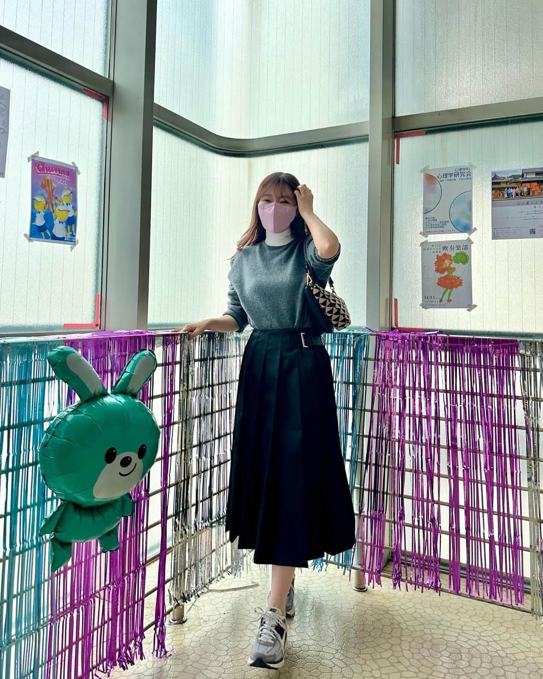 のインスタグラム：「人生初プライベート文化祭😂 楽しかったです〜 （もちろんフワちゃんと） （フワちゃんとの写真はTwitterで！）」