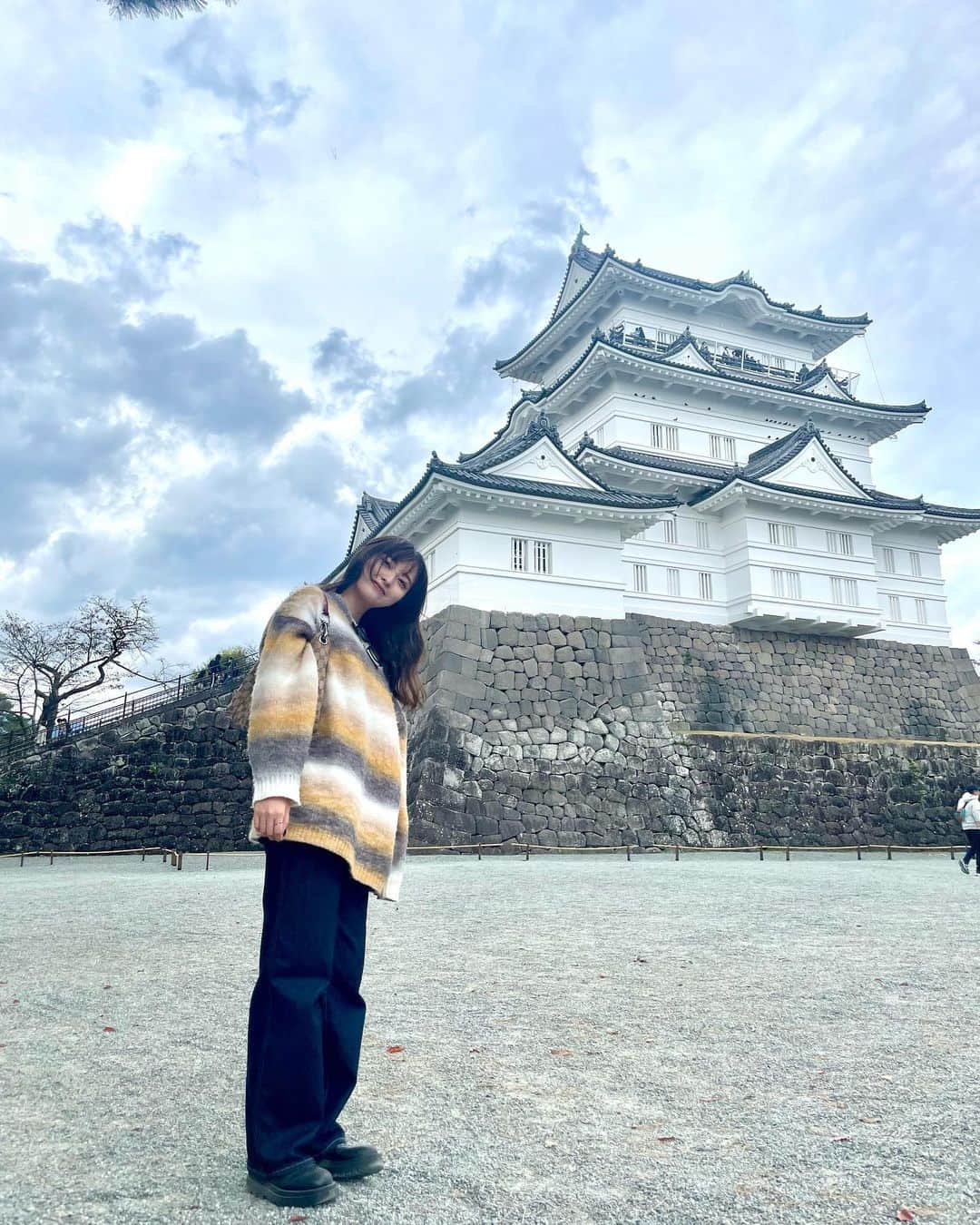 斉藤瑞季のインスタグラム：「強風にも負けませんことよ😳」