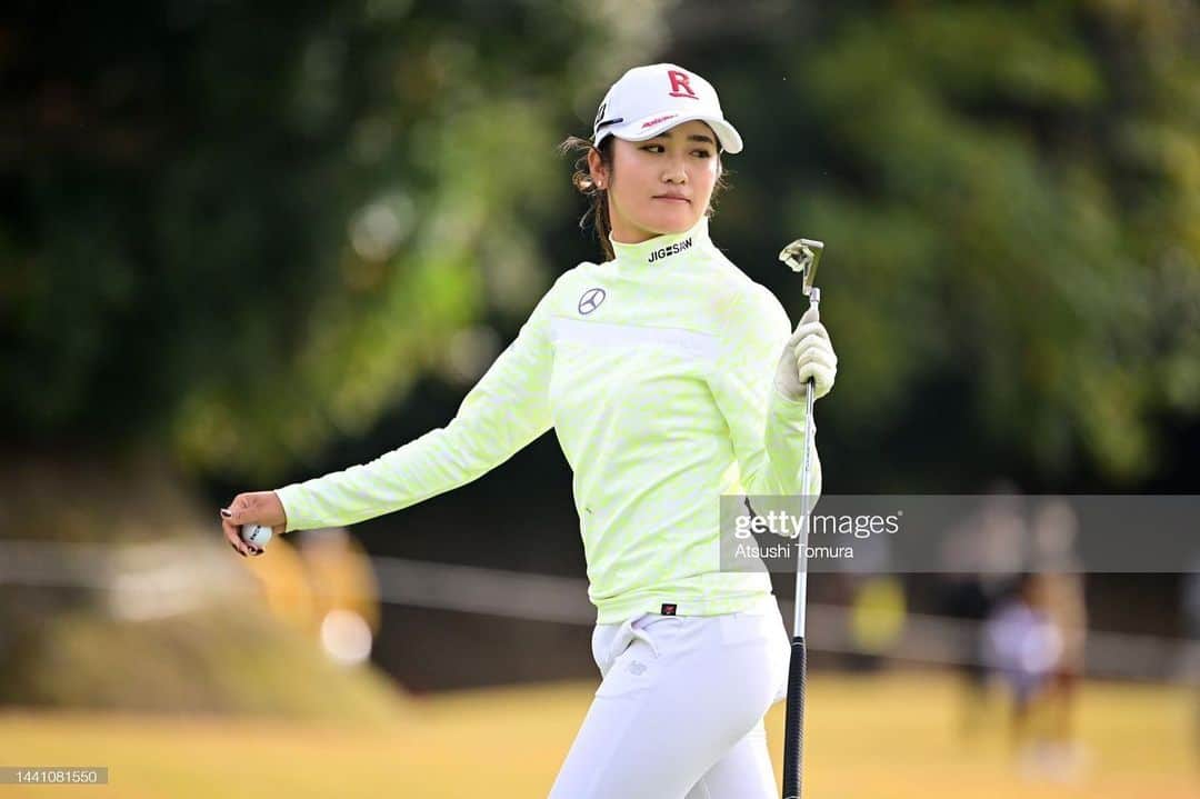 稲見萌寧のインスタグラム：「2022.伊藤園レディス  今週もたくさんの応援ありがとうございました😊  ディフェンディングチャンピオンでもあったので勝ちたかったですが、何とか4位で終える事が出来ました。  最終日は難易度が高いピンポジションで風も強かったですが、ノーボギーで周れて良かったです✨✨  あと残り2戦になりましたが、最後まで納得のいくプレーができるように頑張ります💪」