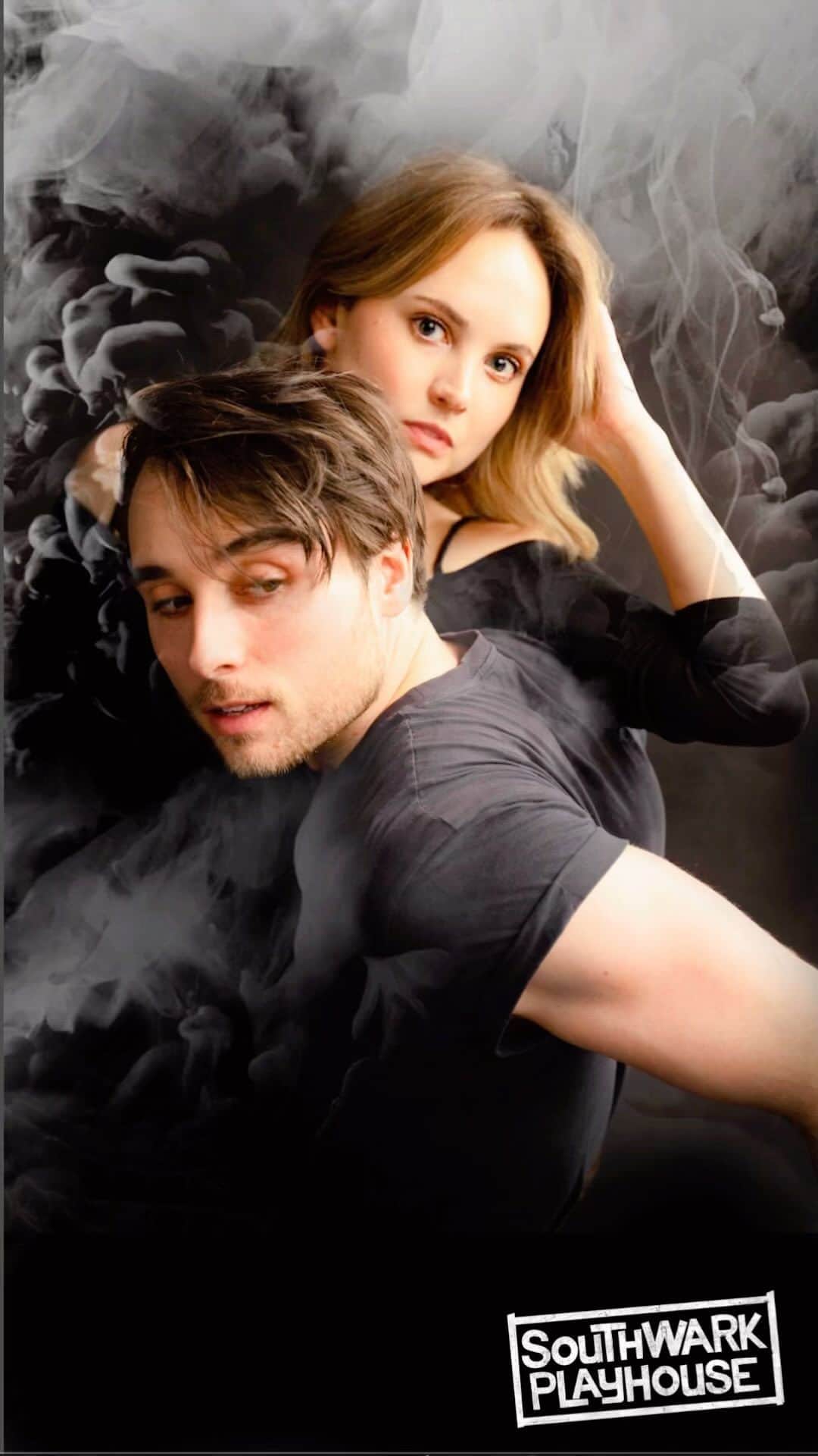 メガン・ジェット・マーティンのインスタグラム：「I am so excited to begin this adventure. @oli_higginson and I will be in SMOKE a modern adaptation of Miss Julie by Kim Davies @swkplay Feb 1st- 25th.   The team is banging 💥.   Co-directors: @pinklinpinklinovich and @julialevai, production design: @samifendall, lighting design: @raj_ld, sound design: @jamieludesign, intimacy Director: Asha Jennings-Grant, PM: @mishmashmah, SM: @maycurtiss, Producer: @imkatygalloway   BOOK TICKETS AT LINK IN BIO   #consentmatters #missjulie #londontheatre」