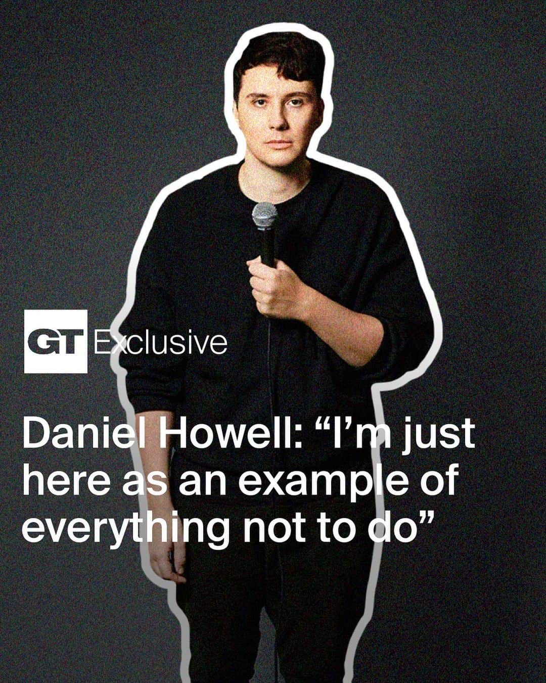 ダニエル・ハウウェルのインスタグラム：「"I never intended for this to be my career,” says Daniel Howell, who swiftly rose to fame after uploading his first video to YouTube in 2009.⁠ ⁠ Now on his ‘We’re All Doomed!’ tour, things show no sign of slowing down for Daniel as he travels around the world delivering his solo comedy stage show to tens of thousands of people.⁠ ⁠ “It’s been one horrible, horrible accident for 13 years, and I’m just running with it because I’m too afraid to pull the brakes,” he tells GAY TIMES.⁠ ⁠ At the link in bio, read our full interview with @danielhowell for more on his “intense” new tour, his coming out experience and the “horrible accident” that became his career.⁠ ⁠ 📝 @conorclark」