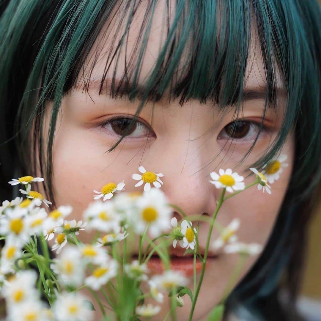 CHESTのインスタグラム：「.  ーta couleurー   2022a/w Flowind. Chest.  あした、髪は美しい。 　　　　　今、デザインを。  【direction】 takuma maekawa ami  【support】 mayu nozawa ryouske imai mina isobe  【model】  yuuki  natuki  moe  marie  【potographer】 rui okazaki  【costume support】 black out クラウンマーケット  【special support】 tani trading company  and special thx for everything   by  Flowind. Chest.」