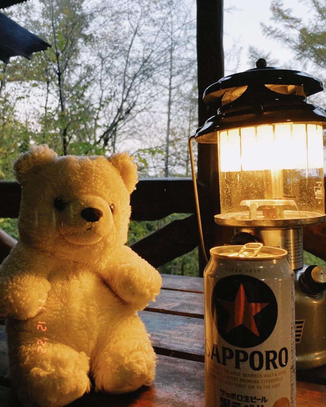 小明のインスタグラム：「🐻‍❄️🍺」