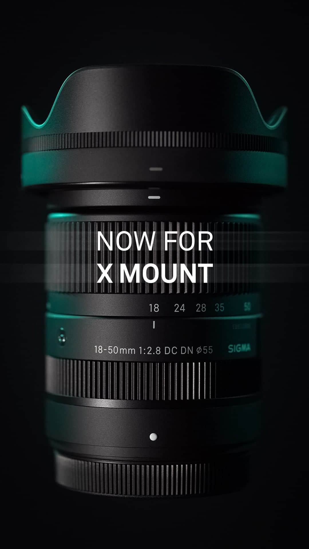 Sigma Corp Of America（シグマ）のインスタグラム：「🎉 COMING SOON! (early December) 🎉  SIGMA 18-50mm F2.8 DC DN | Contemporary for FUJIFILM X Mount 📷  The SIGMA 18-50mm F2.8 DC DN | Contemporary lens is the smallest and lightest F2.8 zoom for APS-C format mirrorless cameras, and it's coming soon (early December 2022) for FUJIFILM X Mount!   This incredibly compact lens features a full-frame equivalent 27-75mm focal range and a fast maximum aperture, offering both versatility and low-light performance.  Around 3 inches (76.8mm) long and weighing just over 10 ounces (285g), this lens is designed for users who want a compact, large-aperture workhorse zoom that is ideal for everyday photography, travel, video creation, streaming and more. With excellent optical performance, precise autofocus and 1:2.8 macro capability (at 18mm), the 18-50mm F2.8 DC DN | Contemporary is a lens that delivers in virtually any situation.  ▶️ LINK IN BIO to learn more!  Or go to:  💻 bit.ly/sigma-18-50mm  #SIGMA #SIGMAXMount #SIGMA1850mmContemporary #sigmaphoto #photography #SIGMAContemporary #SIGMADCDN #sigmalens #sigmalenses #mirrorless #mirrorlessphotography #cropsensor #apsc #Lmount #Lmountalliance #Emount #zoomlens #reels #reelsinstagram」