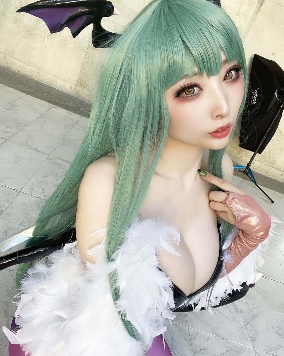 のインスタグラム：「モリガン様👿 ⁡ * * * * * 🍑ももれくフレンズ予定🍑 ⁡ 12/18  コスホリ 12/24 🎄🎅ももれくりぱ🎂🎄 12/31  コミケ ⁡ 🍑毎日更新中ファンクラブサイト「Fantia」🍑 Instagramに載せられないのが載ってます♡ https://fantia.jp/fanclubs/17179 ⁡ 🍑＼To my overseas fans／🍑 ▶️https://www.patreon.com/momoreku ⁡ ⁡ 🍑毎日更新中ファンクラブサイト「Fantia」🍑 Instagramに載せられないのが載ってます♡ https://fantia.jp/fanclubs/17179 ⁡ * * * * * #morriganaensland #morrigan #モリガン #モリガンアーンスランド #vampire #ヴァンパイア #vampirehunter #格闘ゲーム #morrigancosplay #角色扮演 #cosplaygirl」