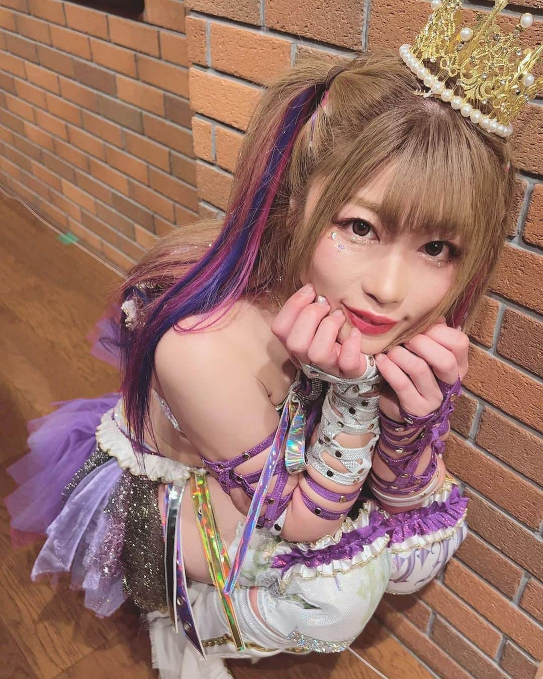 中野たむのインスタグラム：「夢見ようね。 #Princess #ブシロード15周年記念ライブ #ベルーナドーム」