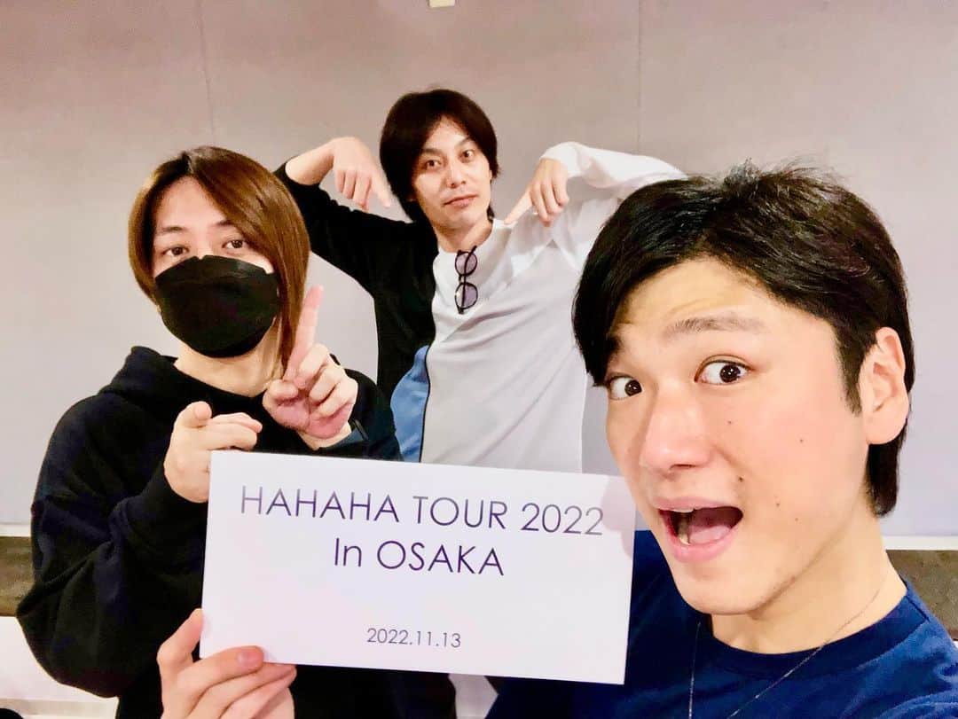 有馬芳彦さんのインスタグラム写真 - (有馬芳彦Instagram)「HAHAHA TOUR 2022 in NAGOYA & OSAKA！  THANKS!!!」11月15日 13時01分 - arimax_photo