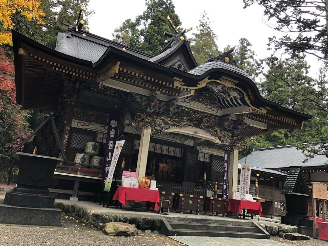 新井涼平のインスタグラム：「久々にこれた 宝登山神社 ＃長瀞」