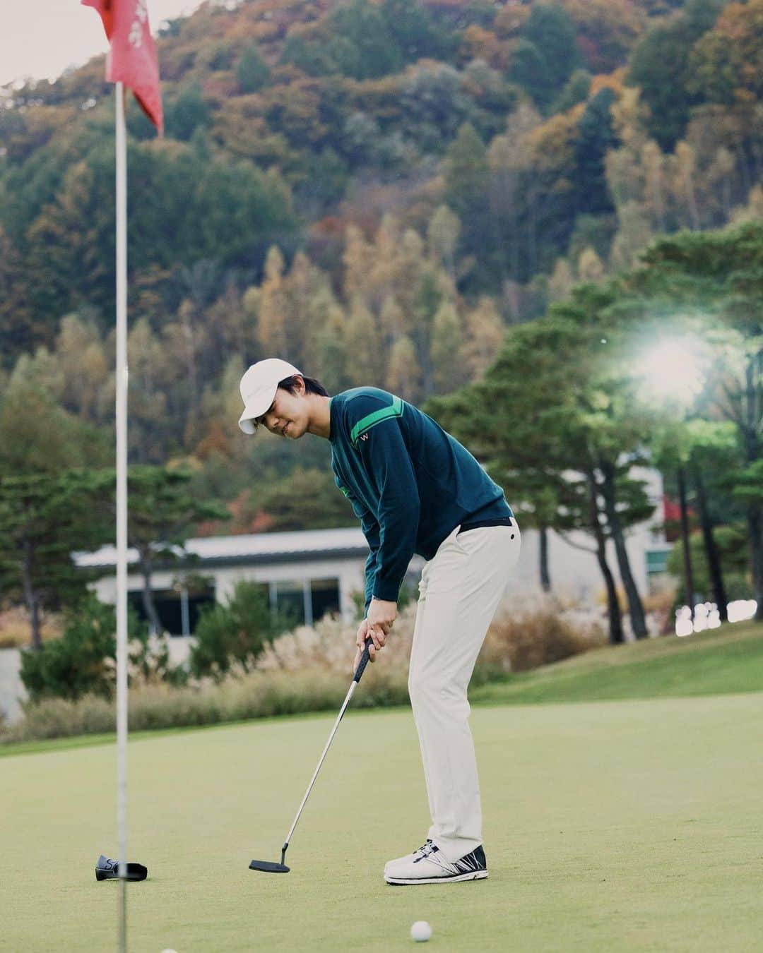 キ・ドフンさんのインスタグラム写真 - (キ・ドフンInstagram)「I love golf and thank you #greencup  My brand #wideangle」10月22日 22時54分 - kidohun