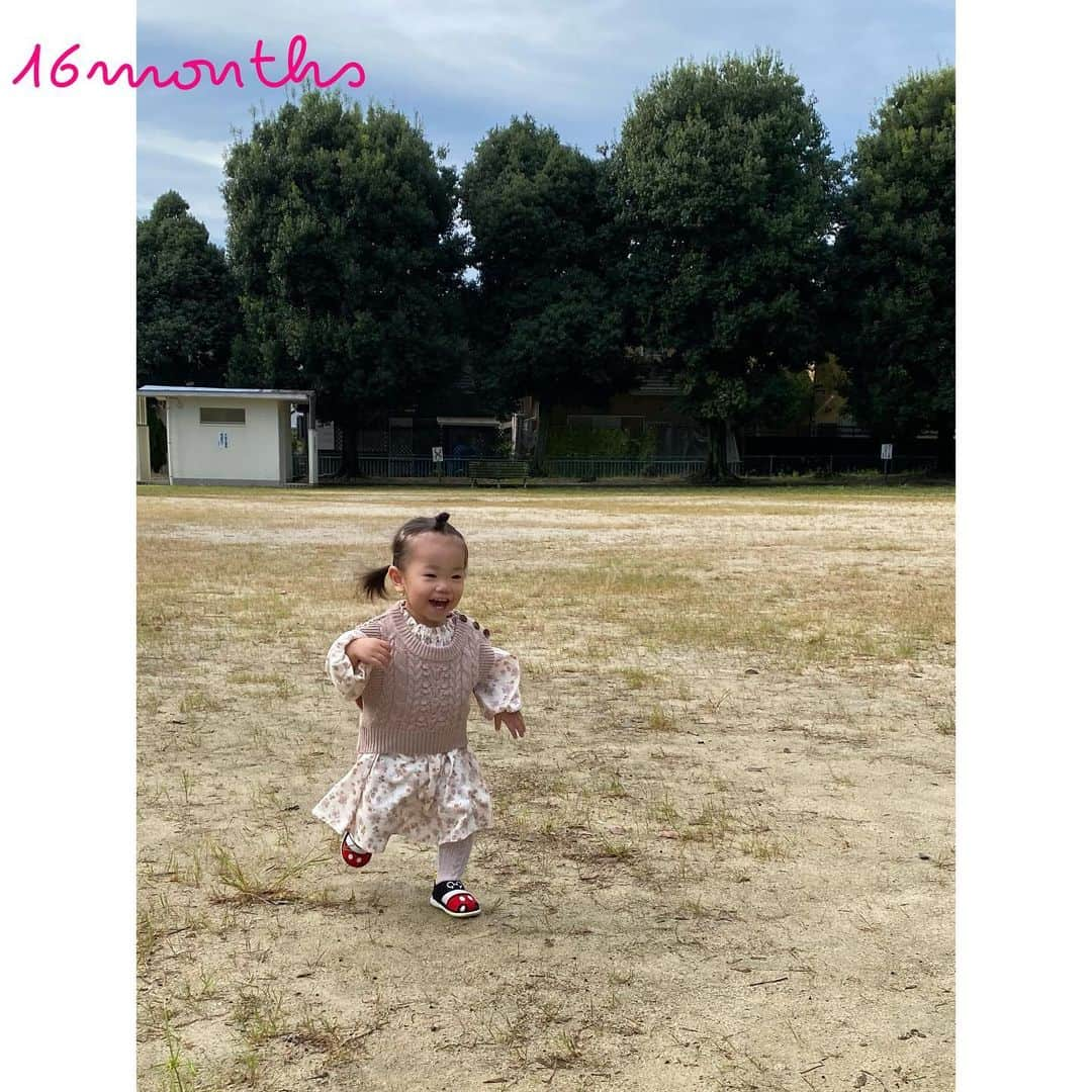 山田美花さんのインスタグラム写真 - (山田美花Instagram)「《16months》 ・体調不良が続くが基本的には元気 ・ミッキーが好きになってきて ・おまけにトイストーリーも観るようになり ・バズを覚えたよ ・でも王道はアンパンマン ・すべり台も上手になってきた ・体調治ってからの食欲半端ない ・たくさん遊んでたくさん食べてたくさん寝る💯 ・最近何着せたらいいか分からない  Vリーグも開幕‼️ 皆さん頑張ってください‼️   #16months」10月23日 14時45分 - mika622.11