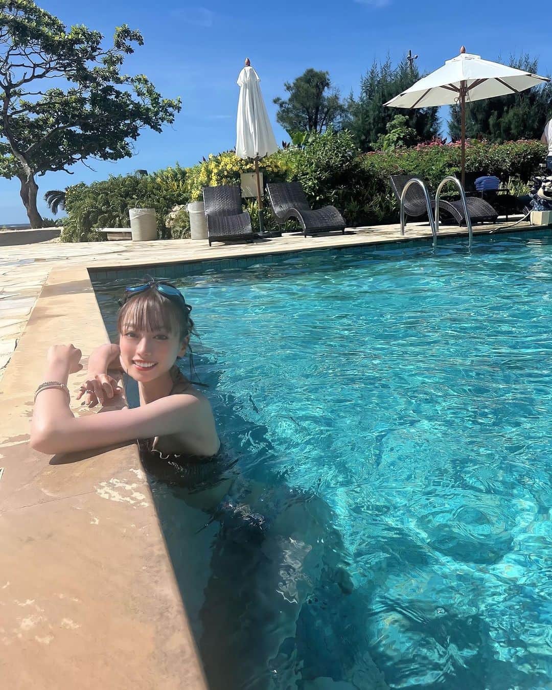 岡島彩花のインスタグラム：「・  今週もお疲れ様でした🫠🏖  #沖縄  #宮古島」