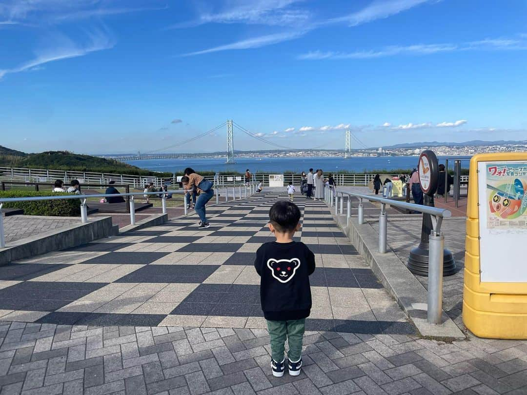 Mitoのインスタグラム：「明石海峡大橋🌉」