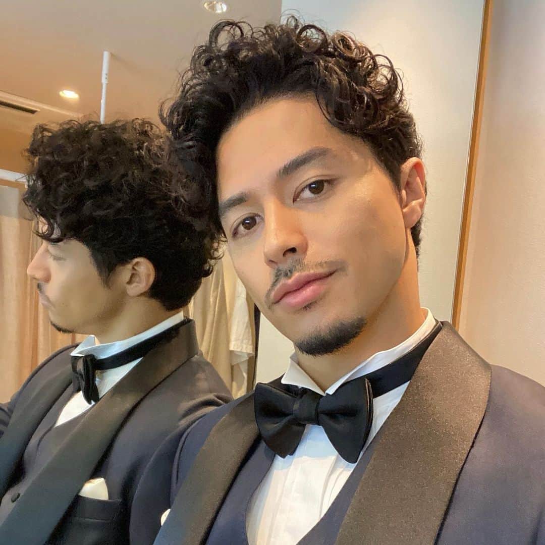 三渡洲舞人のインスタグラム：「Good night  #model #shooting #fashion #gentleman」